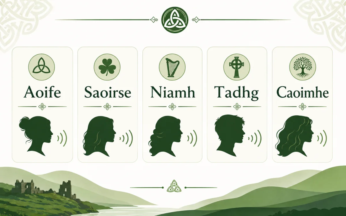 Strong Irish male names rooted in Celtic warrior and mythology traditions