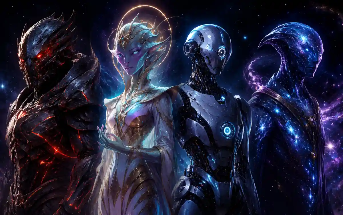 Fantasy alien naming styles for different species personalities in sci-fi universes