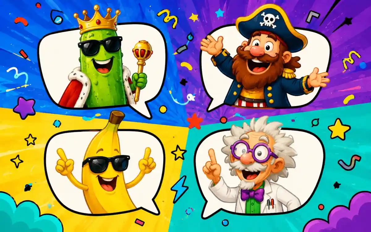Examples of funny silly names used for gaming usernames and Discord nicknames