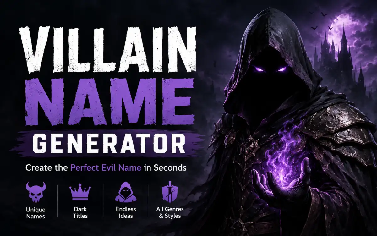 Dark shadowy villain character with menacing presence